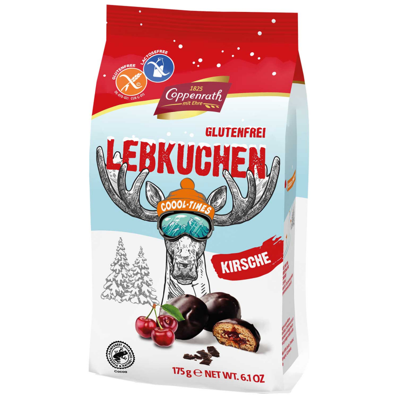  Coppenrath Lebkuchen Kirsche glutenfrei 175g 