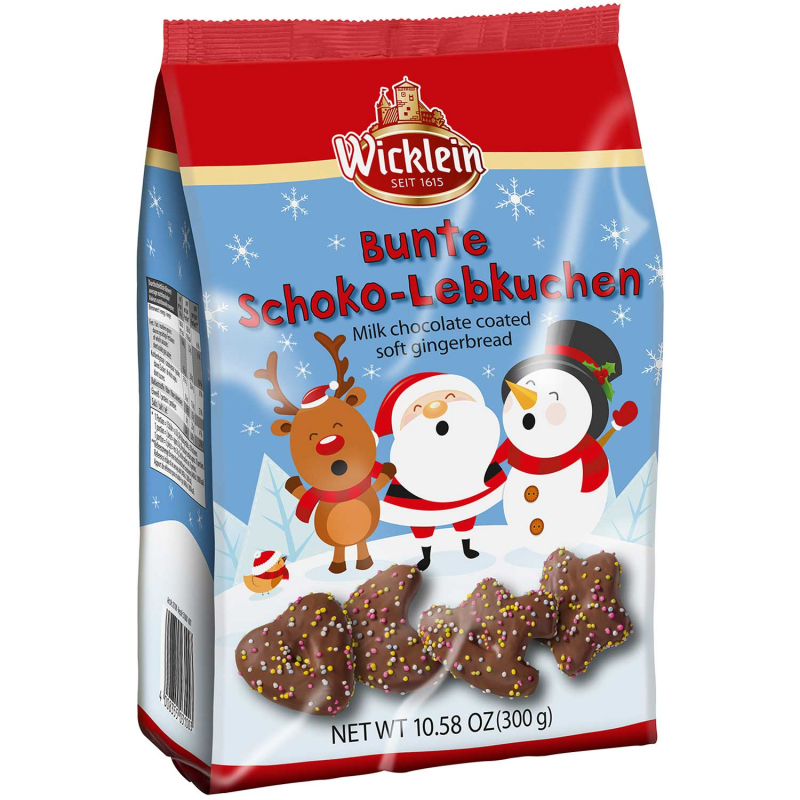  Wicklein Bunte Schoko-Lebkuchen 300g 