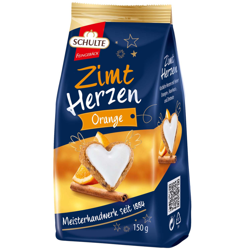  Schulte Zimt-Herzen Orange 150g 