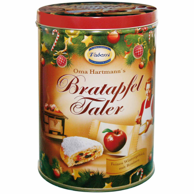  Oma Hartmanns Bratapfeltaler Schmuckdose 300g 