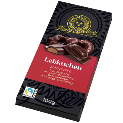  Henry Lambertz Tafelschokolade Lebkuchen Zartbitter 100g 