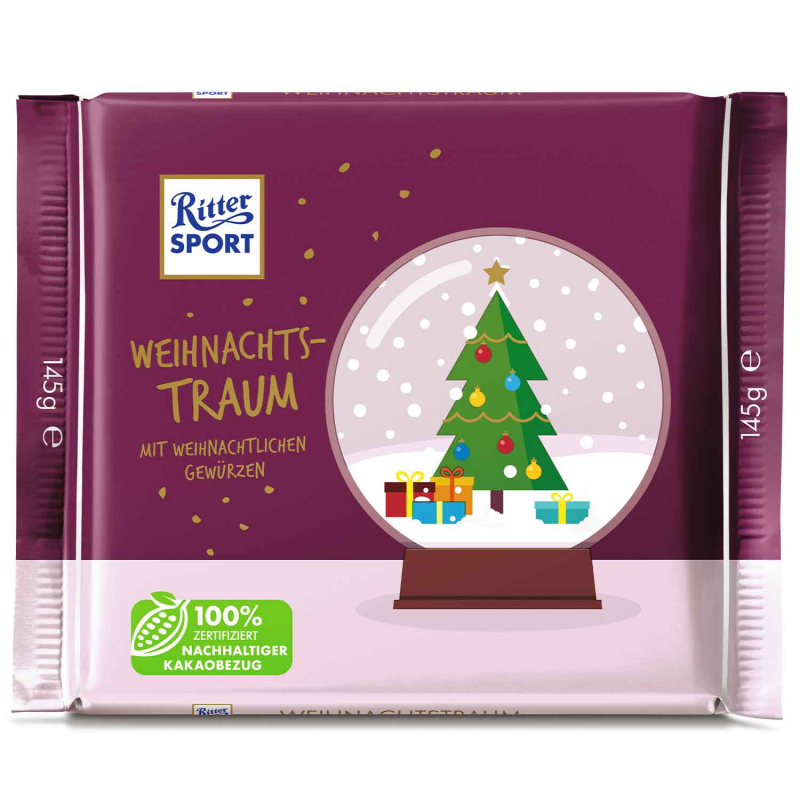 Ritter Sport Weihnachtstraum 145g