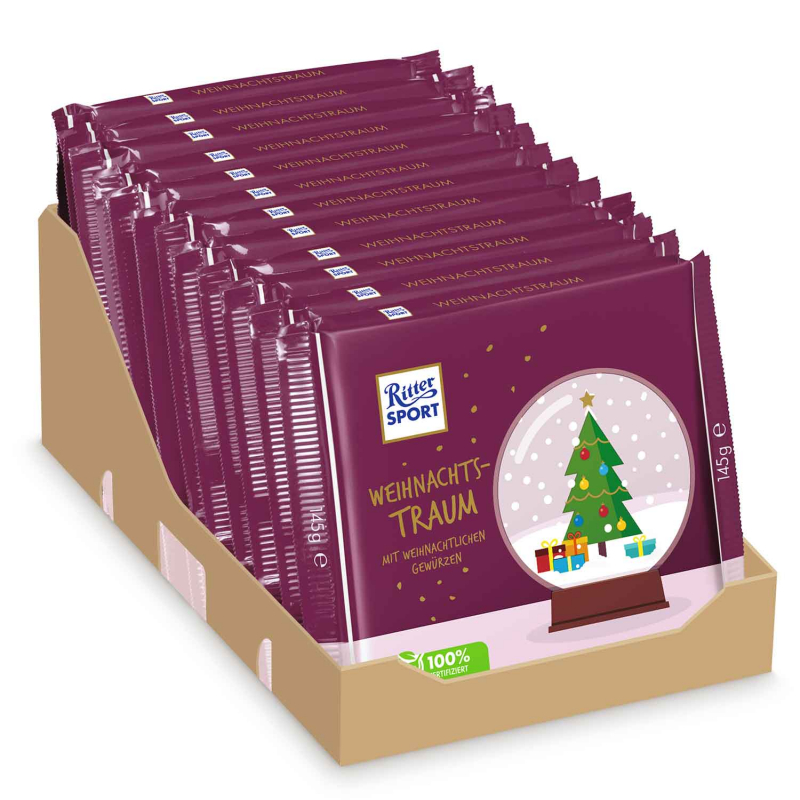 Ritter Sport Weihnachtstraum 145g