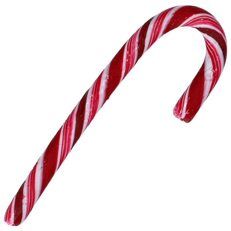  Candy Canes Zuckerstange 16cm rot-weiß 