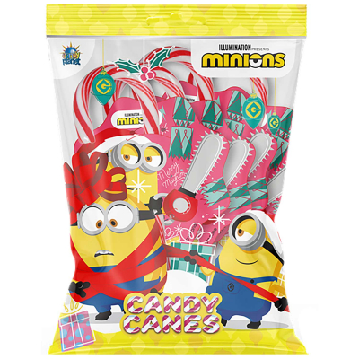  Minions Candy Canes Zuckerstangen 4er 