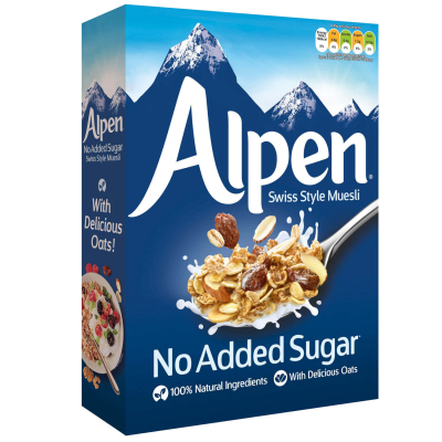  Alpen No Added Sugar 560g 