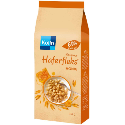  Kölln Knusprige Haferfleks Honig 750g 