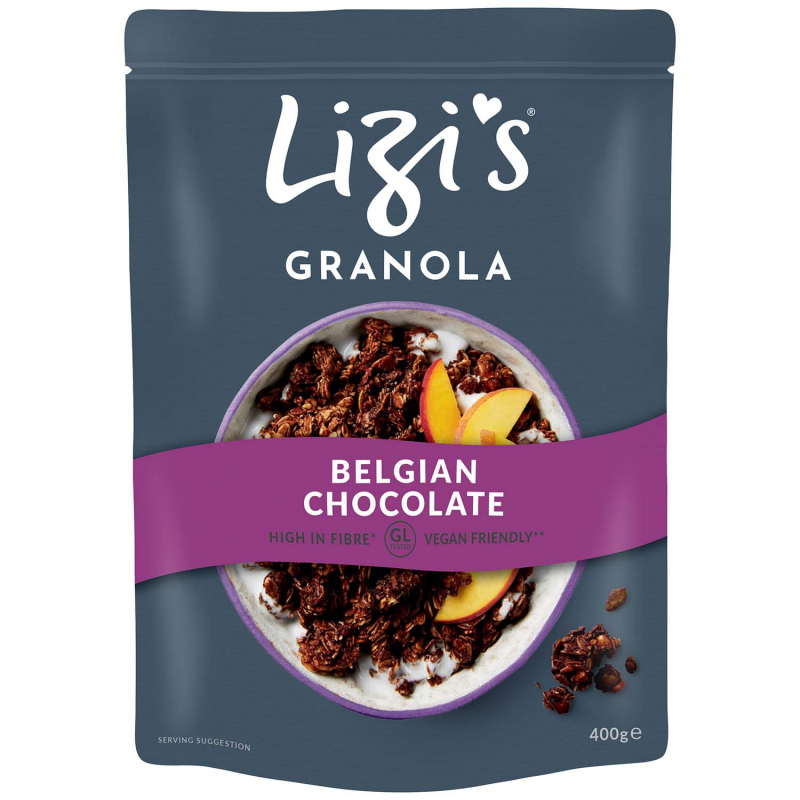  Lizi's Granola Belgian Chocolate 400g 