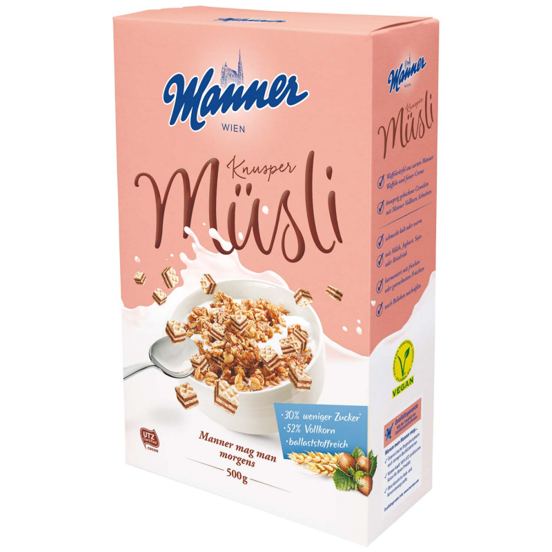  Manner Knusper Müsli 500g 