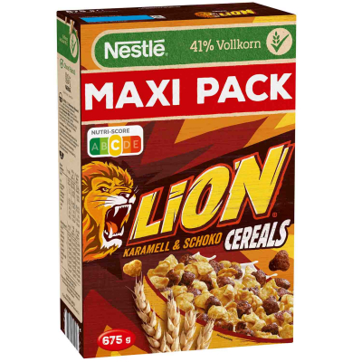  Lion Cereals Karamell & Schoko 675g 