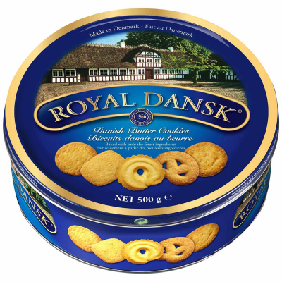  Royal Dansk Danish Butter Cookies 500g 