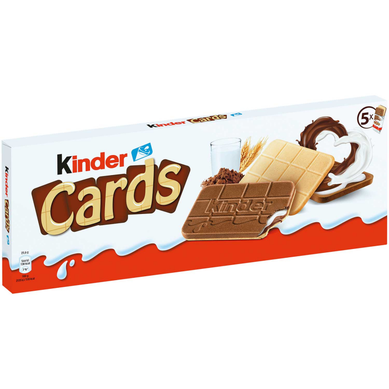  kinder Cards 5x2er 