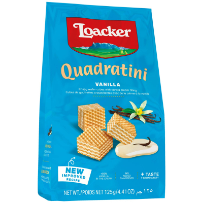  Loacker Quadratini Vanilla 125g 