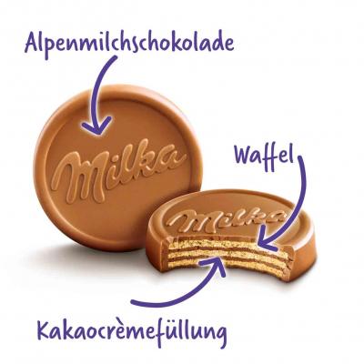  Milka Choco Wafer 5x30g 