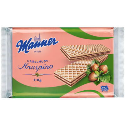  Manner Knuspino Haselnuss 110g 