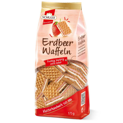  Schulte Erdbeer Waffeln 175g 