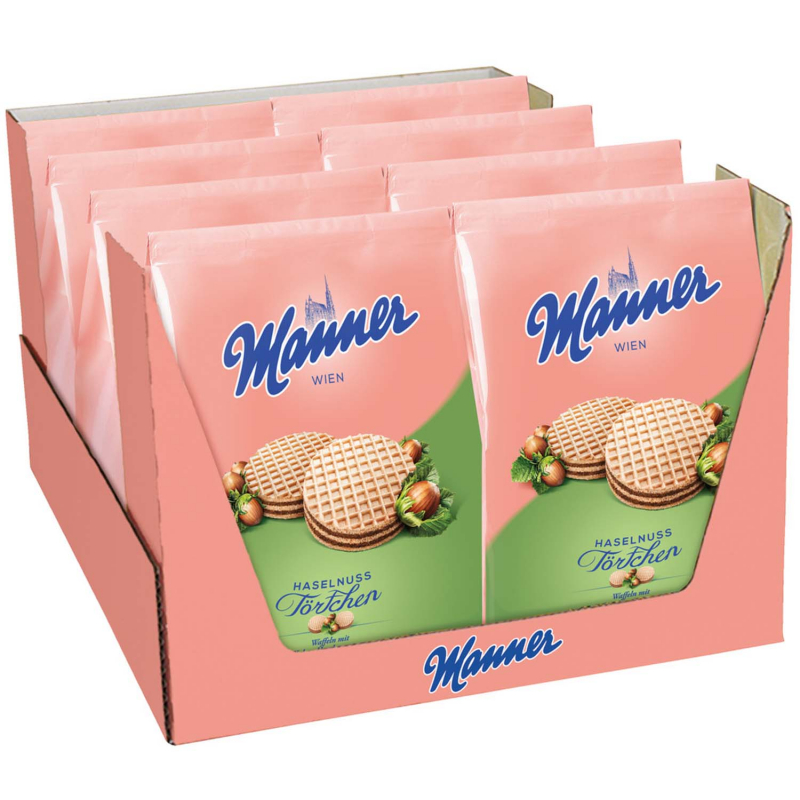  Manner Törtchen Haselnuss 400g 