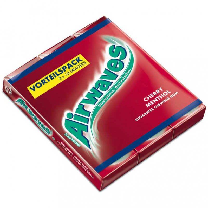  Airwaves Cherry Menthol 3x10er 