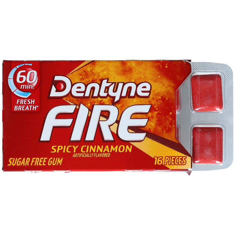  Dentyne Fire Spicy Cinnamon 16er 