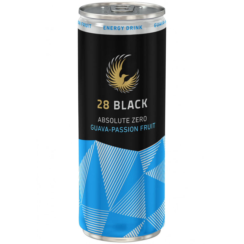  28 Black Absolute Zero Guava-Passion Fruit 250ml 