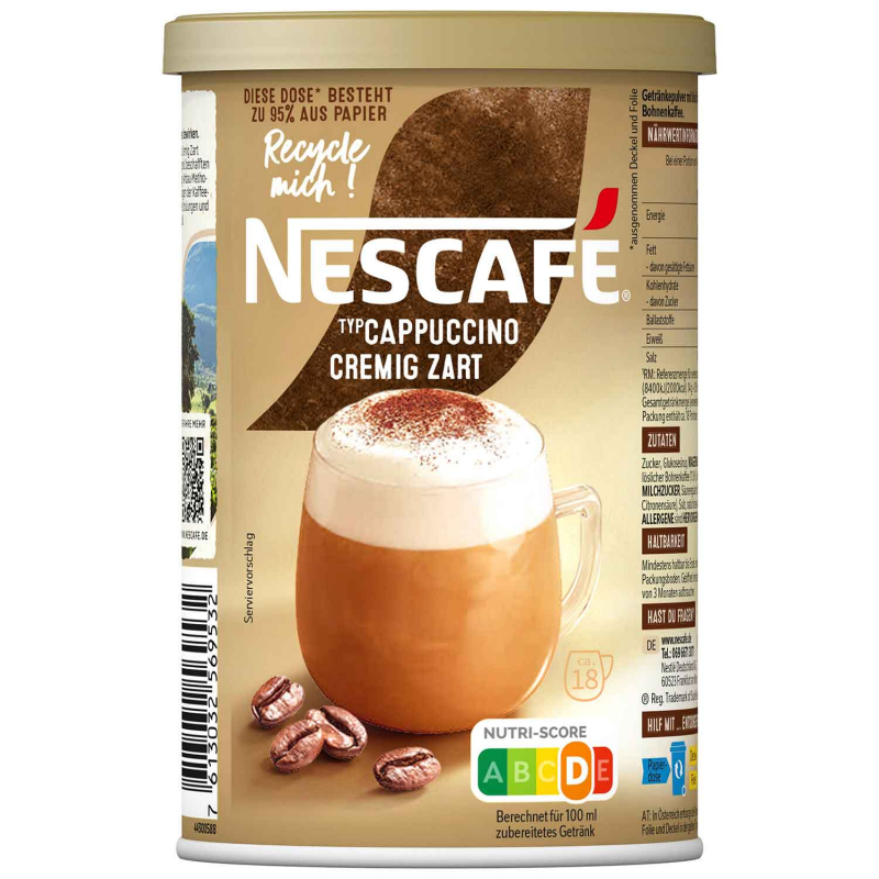  Nescafé Typ Cappuccino cremig zart 250g 