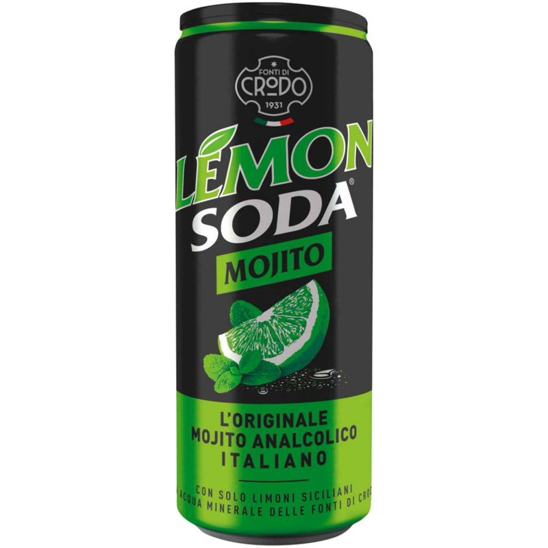  Fonti di Crodo Lemon Soda Mojito 330ml 