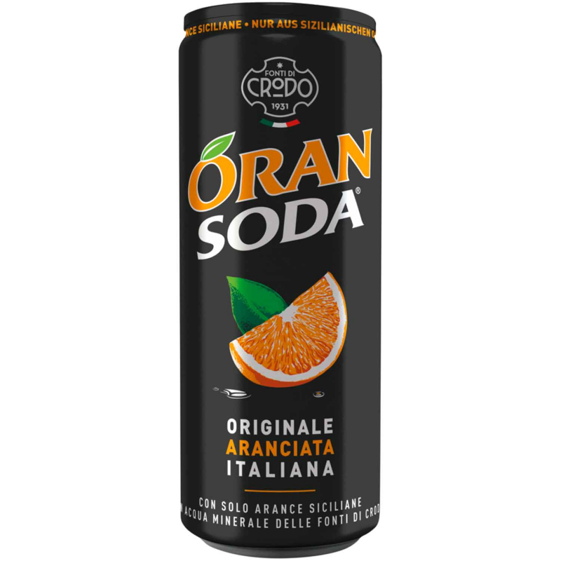  Fonti di Crodo Oran Soda 330ml 