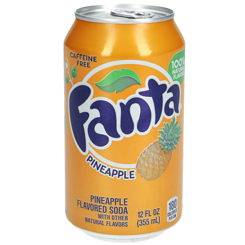  Fanta Pineapple USA 355ml 