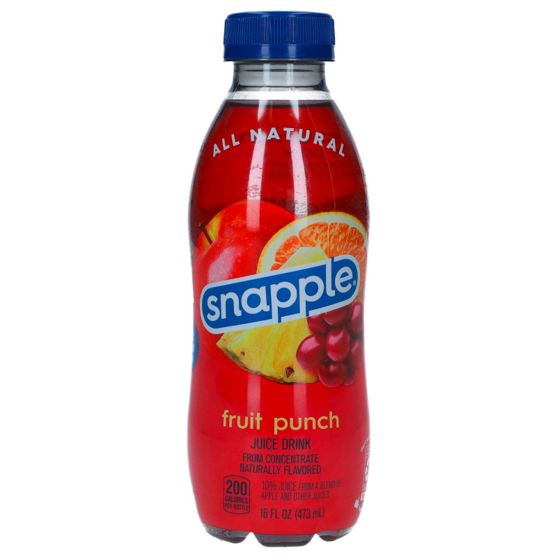  Snapple Fruit Punch 473ml (MHD 22.10.2024) 