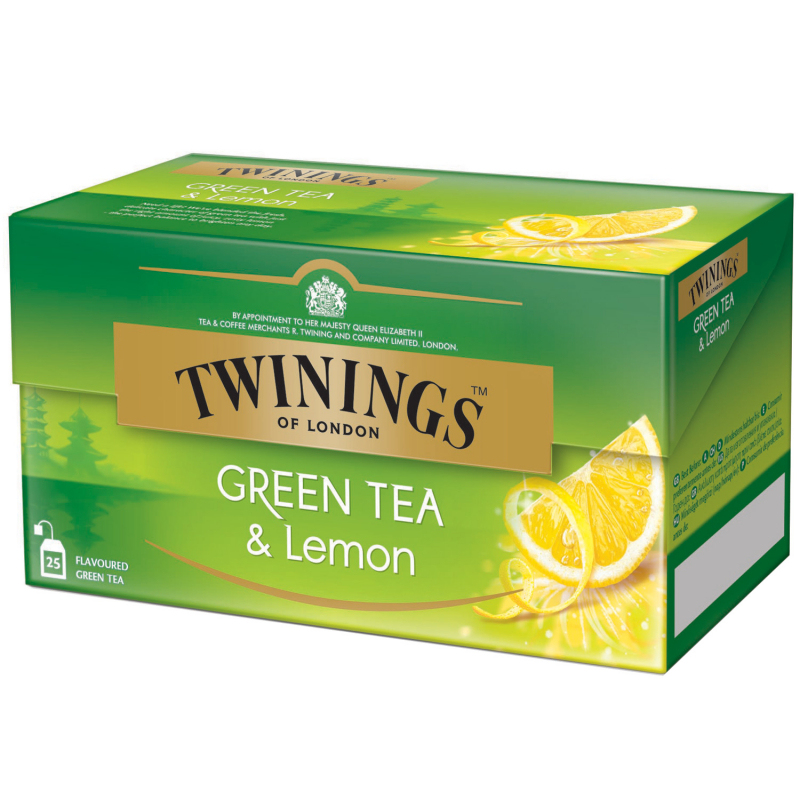  Twinings Green Tea & Lemon 25er 