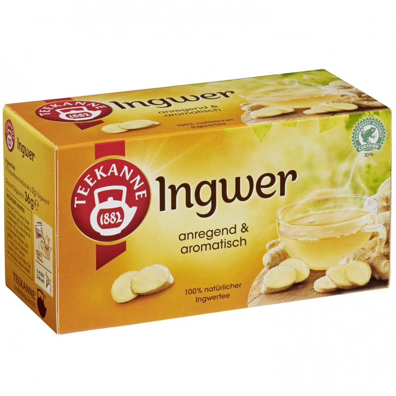  Teekanne Ingwer 18er 