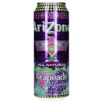  AriZona Grapeade All Natural USA 650ml 