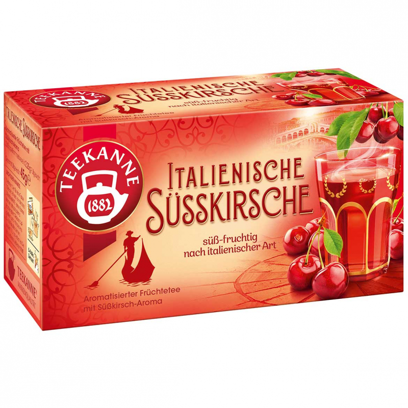  Teekanne Italienische Süsskirsche 20er 