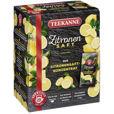  Teekanne Zitronensaft 100×4ml 