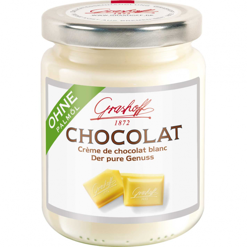  Grashoff Chocolat Crème de chocolat blanc 250g 