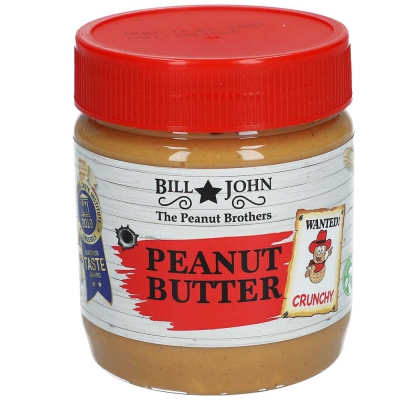  Bill & John Peanut Butter Crunchy 350g 