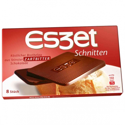  Eszet Schnitten Zartbitter Schokolade 8er 
