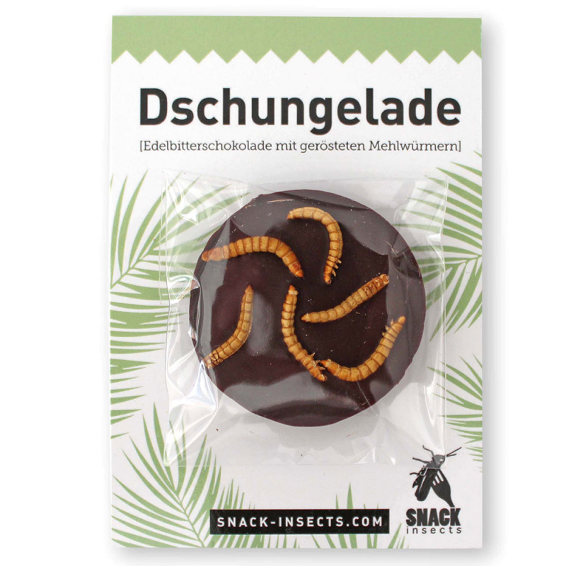  Snack-Insects Dschungelade Edelbittertaler mit Mehlwürmern 10g 