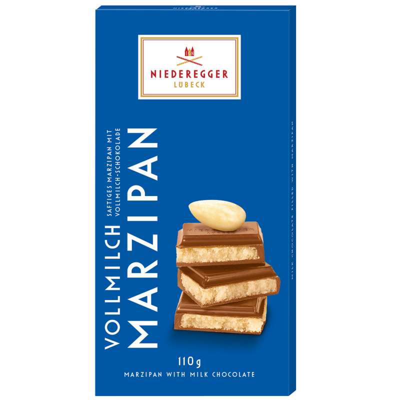  Niederegger Marzipan Tafel Classic Vollmilch 110g 