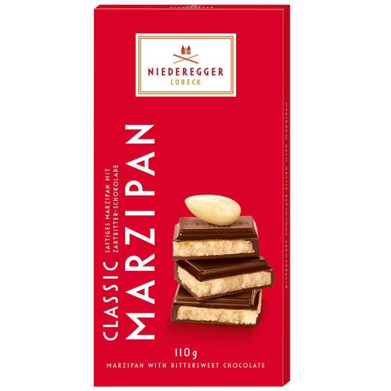  Niederegger Marzipan Tafel Classic Zartbitter 110g 