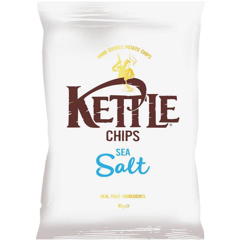  Kettle Chips Sea Salt 40g 