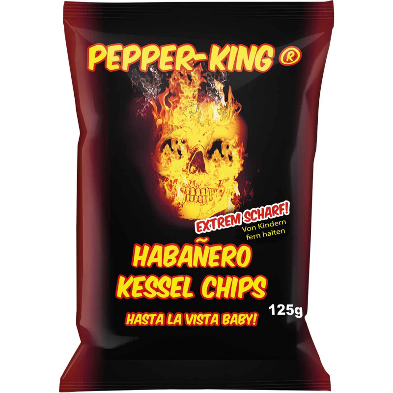  Pepper-King Habañero Kessel Chips 125g 