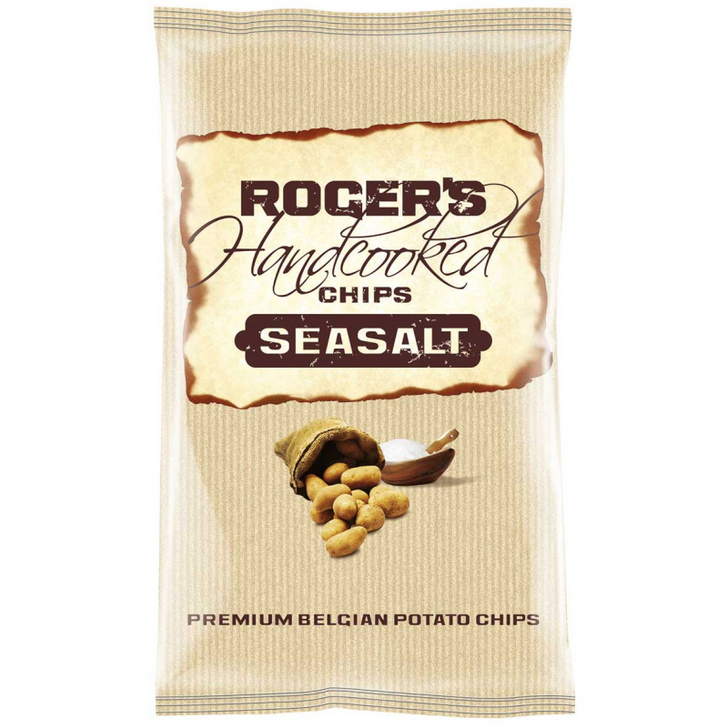  Roger's Handcooked Chips Seasalt 150g 