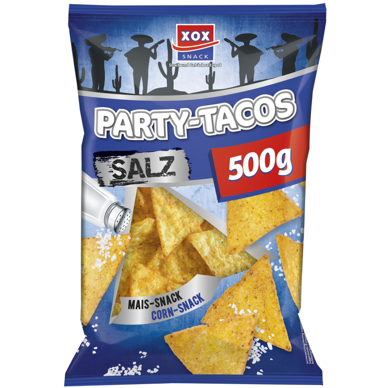  XOX Party-Tacos Salz 500g 