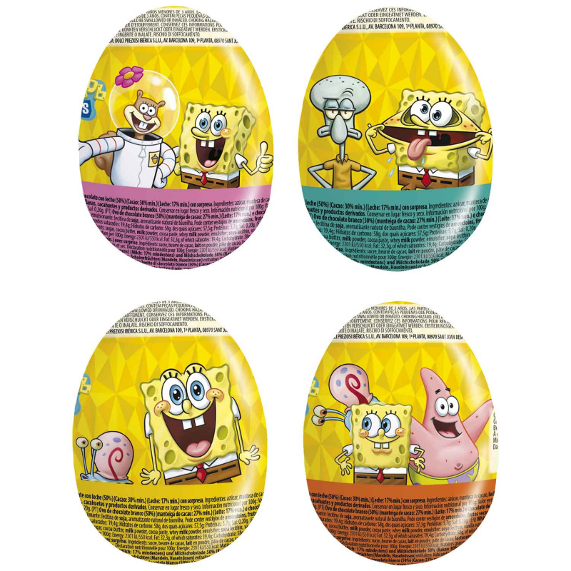  SpongeBob Schoko-Ei 