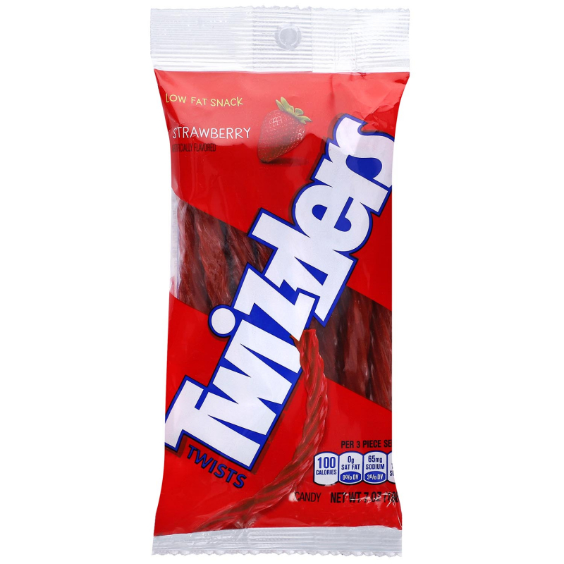  Twizzlers Twists Strawberry 198g 