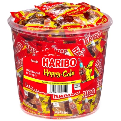  Haribo Happy-Cola Minis 100x10g 