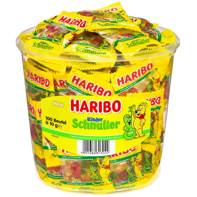  Haribo Kinder Schnuller Minis 100x10g 