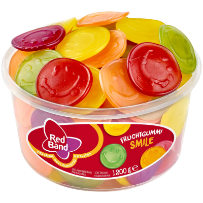  Red Band Fruchtgummi Smile 100er 