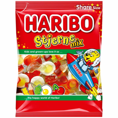  Haribo Stjerne Mix 375g 